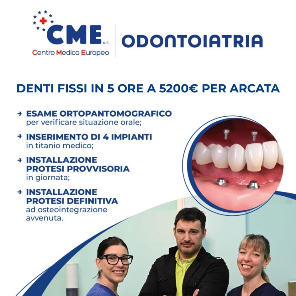 denti fissi cinque ore